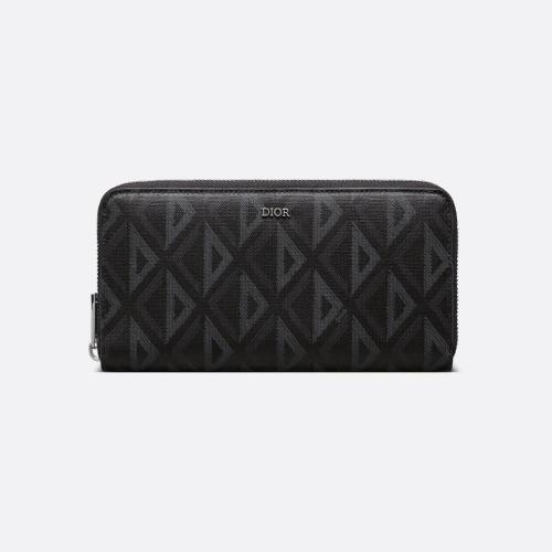  DIOR迪奧 22年秋冬 男士 錢包 Portefeuille zippe long 2ESBC252DCO_H43E