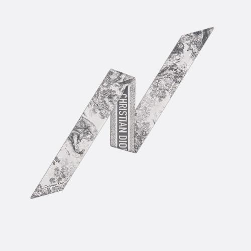 DIOR迪奧 22年秋冬 女士 絲巾 Mitzah Toile de Jouy Sauvage 15JOU106I602_C805