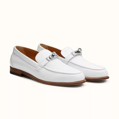  HERMES愛馬仕 22年秋冬 女士 商務(wù)休閑鞋 Mocassins Destin H212114Z 90350 預(yù)定商品2-6周發(fā)貨