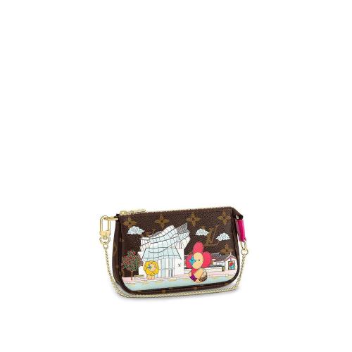  LV路易威登 22年秋冬 女士 單肩包 MINI POCHETTE ACCESSOIRES 手拿包 M81633