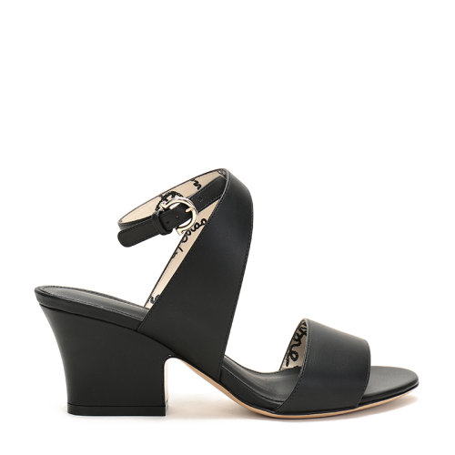 SalvatoreFerragamo/菲拉格慕 女士SHEENA系列 牛皮高跟涼鞋 0724742