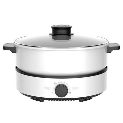 Midea/美的電火鍋家用多用途鍋4L大容量多功能電煮鍋電熱鍋電炒鍋分體式不粘鍋DY26Easy501