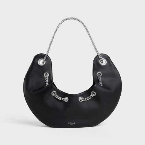  CELINE賽琳思琳 22年秋冬 女士 手提包 A_VA大號光滑牛皮革鏈條手袋 198993DGQ.38SI