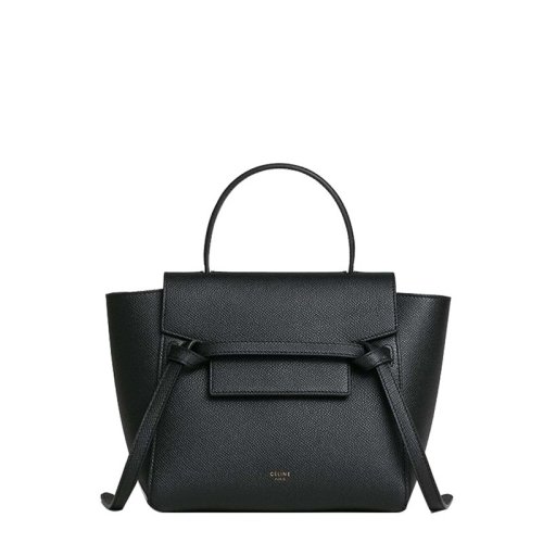 CELINE/賽琳 經(jīng)典款NANO BELT女士小牛皮手提單肩包鯰魚包