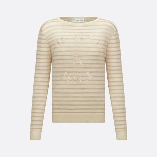  DIOR迪奧 22年秋冬 女士 針織衫 Pull SéVILLE 314S51AM918_X1998