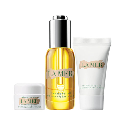 La Mer/海藍之謎2021圣誕限量套裝 臻璨煥活精華油30ml+面霜5ml+潔面7ml