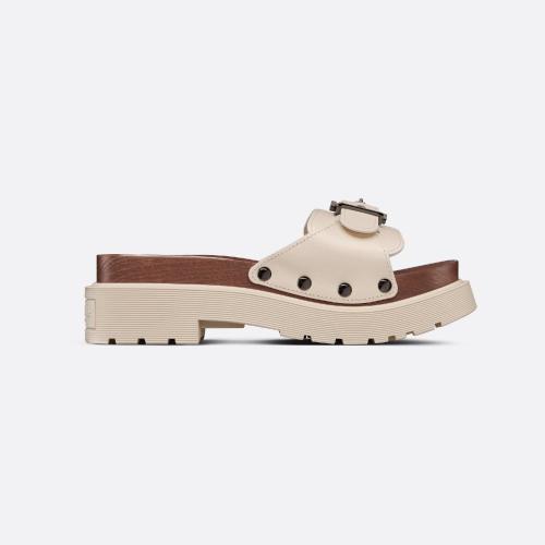  DIOR迪奧 22年春夏 女士 平底涼鞋 Mule a bride Diorquake KCQ717VEA_S42W