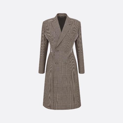  DIOR迪奧 22年秋冬 男士 大衣 Manteau Bar croise 243C353A5636_C780