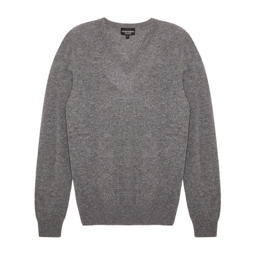 Emporio Armani/安普里奧阿瑪尼 灰色 男士針織衫/毛衣  [Exclusive] 8N1M40-1M71Z-0626