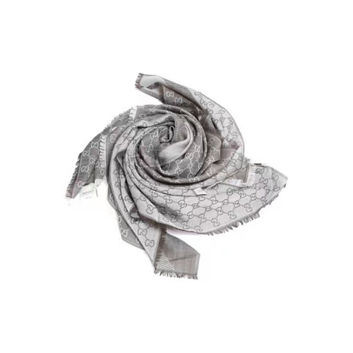 GUCCI | 古馳 女士圍巾方巾 80羊毛+20桑蠶絲140*140cm