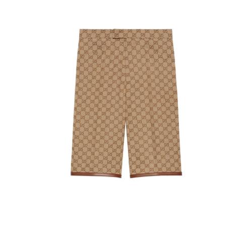  GUCCI古馳 22年秋冬 男士 GG帆布短褲 675281 Z8ASS 2580