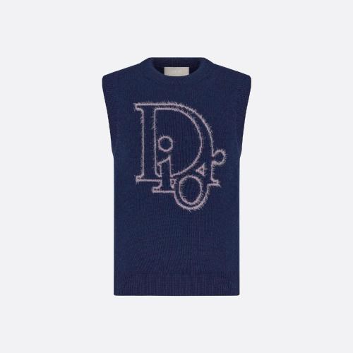  DIOR迪奧 22年秋冬 男士 針織衫 無袖針織衫 313M646AT503_C584