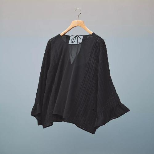  HERMES愛馬仕 22年秋冬 女士 長袖襯衫 Blouse a manches plissees H2H0615DV0236