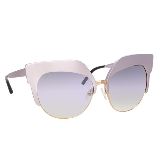 Matthew Williamson X Linda Farrow 女式貓眼大框太陽眼鏡MW181C8