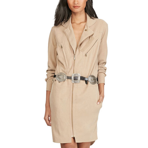 Ralph Lauren/拉夫勞倫 女士 金屬腰帶裝飾 連衣裙 117348666