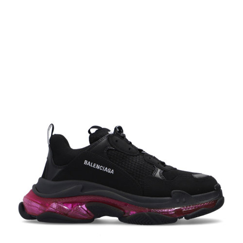 Balenciaga/巴黎世家 印花logo拼接色鞋底老爹鞋男士休閑運(yùn)動(dòng)鞋 男鞋