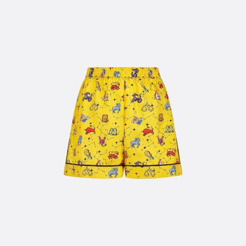  DIOR迪奧 22年秋冬 女士 短褲 Dior Chez Moi 短褲 241P77A6633_X2829