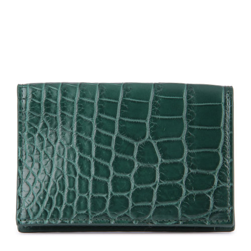 【秒發(fā)】Bottega Veneta/葆蝶家 經(jīng)典實(shí)用鱷魚皮卡包