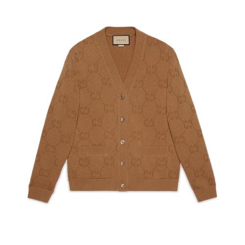  GUCCI古馳 22年秋冬 女士 GG羊毛開衫 695799 XKCE7 2602