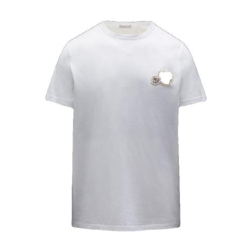  MONCLER蒙可蒙克萊 22年秋冬 男士 短袖T恤 Double Logo T-Shirt H20918C000268390Y001