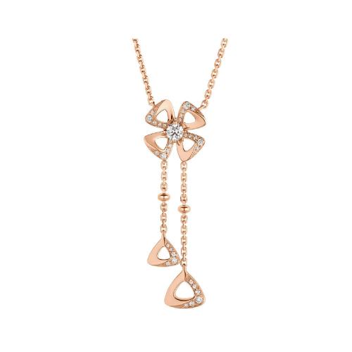  BVLGARI寶格麗 22年秋冬 女士 項(xiàng)鏈 Fiorever Collier CL858756 預(yù)定商品1-3周發(fā)貨