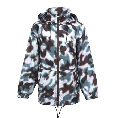 KENZO/高田賢三22春夏女士拉鏈夾克外套FC52BL137