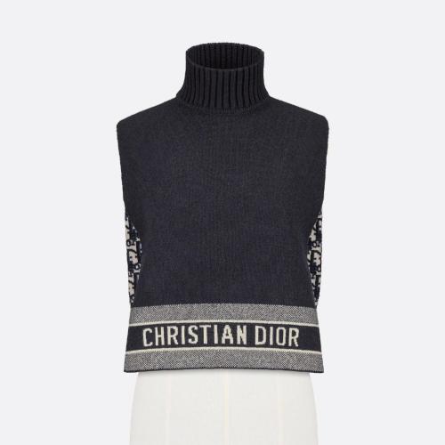  DIOR迪奧    女士 斗篷 長款雙面裝飾衣領(lǐng) 15DOB412I099_C540 預(yù)定商品1-3周發(fā)貨