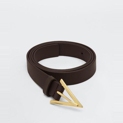  BV葆蝶家 22年秋冬 女士 腰帶 triangle 629763VMAU32127 預(yù)定商品1-3周發(fā)貨