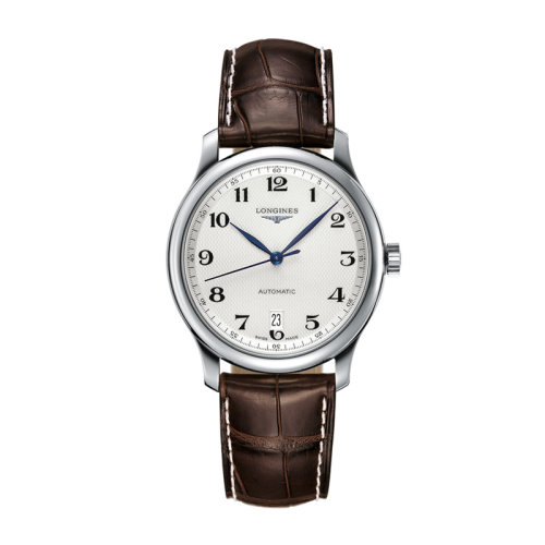 LONGINES/浪琴 名匠系列 自動(dòng)機(jī)械皮質(zhì)表帶男表38.5毫米L2.628.4.78.3