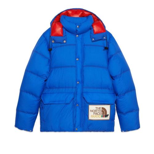  GUCCI古馳 22年秋冬 男士 The North Face x Gucci聯(lián)名系列羽絨夾克 663753 XAACW 4316