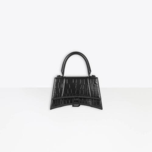  BALENCIAGA巴黎世家 22年秋冬 女士 手提包 Hourglass 小號 Top Handle 手袋 59354615V771000 預(yù)定商品1-3周發(fā)貨