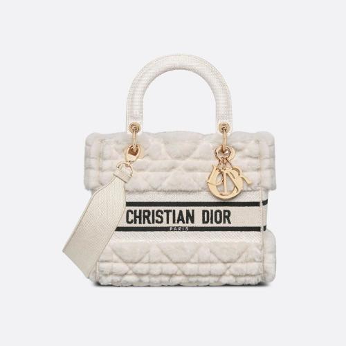  DIOR迪奧 22年秋冬 女士 單肩包 Sac Lady D-Lite Medium M0565OMBU_M941