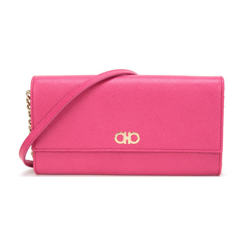 Salvatore Ferragamo/菲拉格慕 女士牛皮單肩斜挎包 22C506