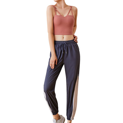 GeleiStory/GeleiStory運(yùn)動(dòng)休閑套裝女春夏薄款初學(xué)者健身房寬松速干跑步瑜伽服套裝女裝＞女士套裝＞女運(yùn)動(dòng)套裝