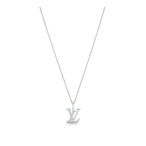  LV路易威登 22年秋冬 女士 項(xiàng)鏈 COLLIER PENDENTIF LV IDYLLE BLOSSOM， OR BLANC ET DIAMANTS 預(yù)定商品2-8周發(fā)貨