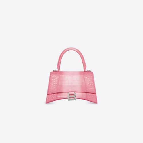  BALENCIAGA巴黎世家 22年秋冬 女士 手提包 HOURGLASS小號壓花手袋 5935462107U5812