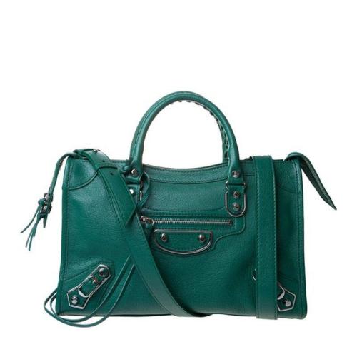  Balenciaga/巴黎世家 女士灰色牛皮手提包 432831AQ41N1560