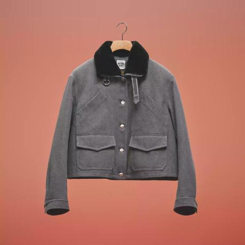  HERMES愛馬仕 22年秋冬 女士 大衣 Paletot Inspiration Aviateur H2H0255DTW638