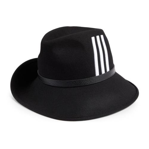  GUCCI古馳 22年秋冬 男士 adidas x Gucci聯(lián)名系列毛氈軟呢帽 717643 4HAR9 1000