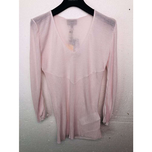 Emporio Armani/安普里奧阿瑪尼 女士粉色針織衫 N2M53M N254M 100