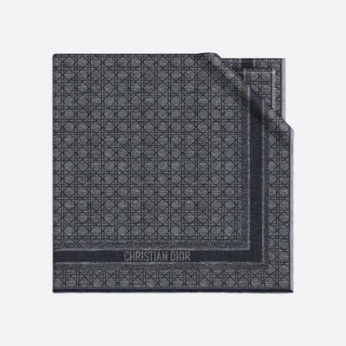  DIOR迪奧 22年秋冬 女士 圍巾 Chale D-Cannage 21CAN140I061_C850