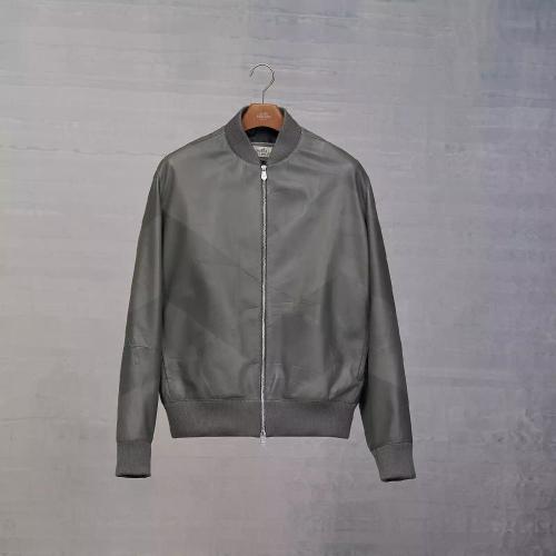  HERMES愛(ài)馬仕 22年秋冬 男士 夾克 Blouson bord-cote imprime H263100HB2I48