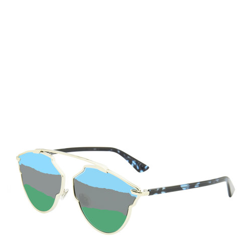 DIOR/迪奧 個(gè)性 潮流 街拍 女士 太陽(yáng)鏡 三色炫彩 鏡片 墨鏡 眼鏡 DIORSOREALA 59mm DIOR 迪奧