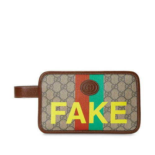 GUCCI/古馳 20年秋冬 百搭 通用 混色 化妝包 6362432GCAG8280