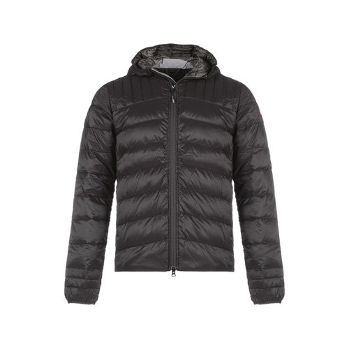 CANADA GOOSE/加拿大鵝 2021款 男士羽絨服 男士尼龍輕薄款BROOKVALE薄款鴨絨連帽羽絨服外套 5501M