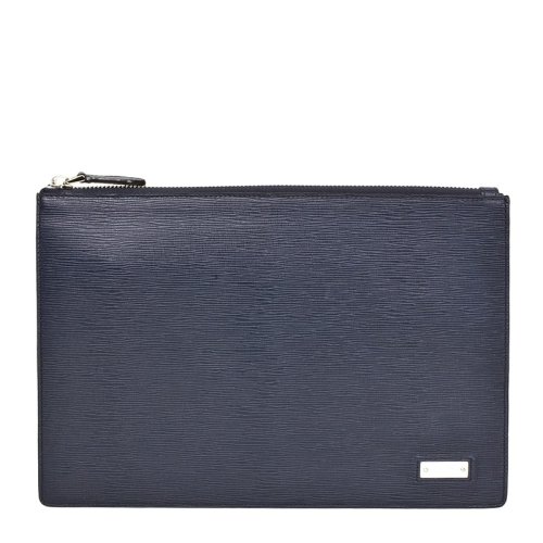  BALLY/巴利 女士深藍(lán)色皮革手拿包 6226501 PLSX