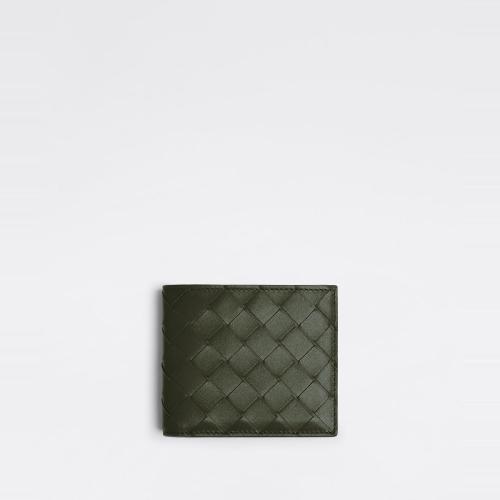  BV葆蝶家 22年秋冬 男士 錢包 portefeuille a deux volets avec porte-monnaie 605722VCPQ432