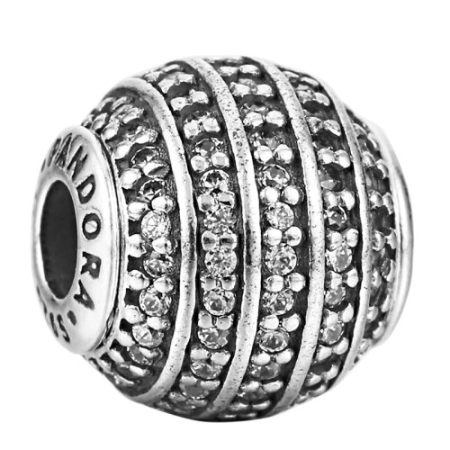 PANDORA/潘多拉  Essence系列 女士簡約時尚925銀串珠 796022CZ