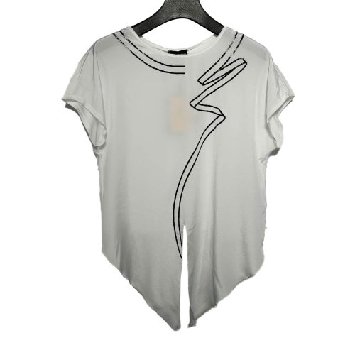 Emporio Armani/安普里奧阿瑪尼 白色女士T恤