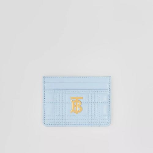  BURBERRY 22年秋冬 女士 Lola – 絎縫皮革蘿納卡片夾 80613071